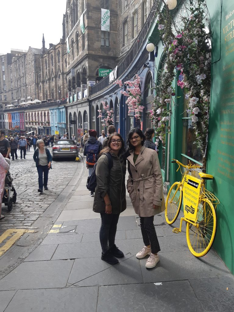Edinburgh Scotland -I love victoria street