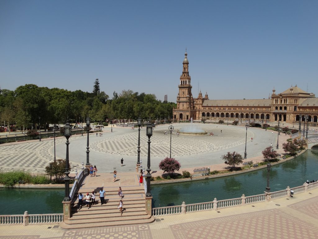 Sevilla plaza de españa Spain