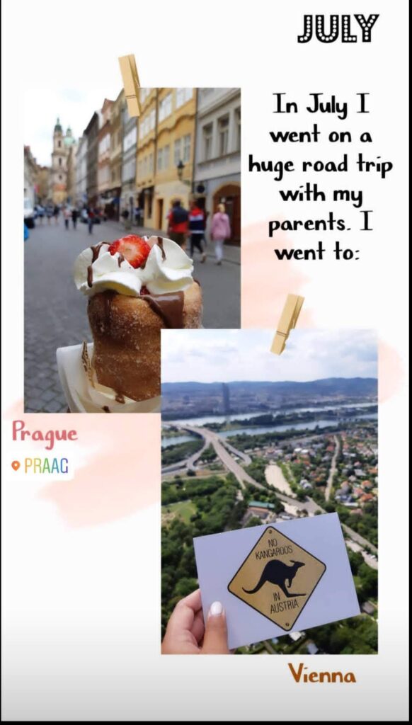 Prague story for Instagram