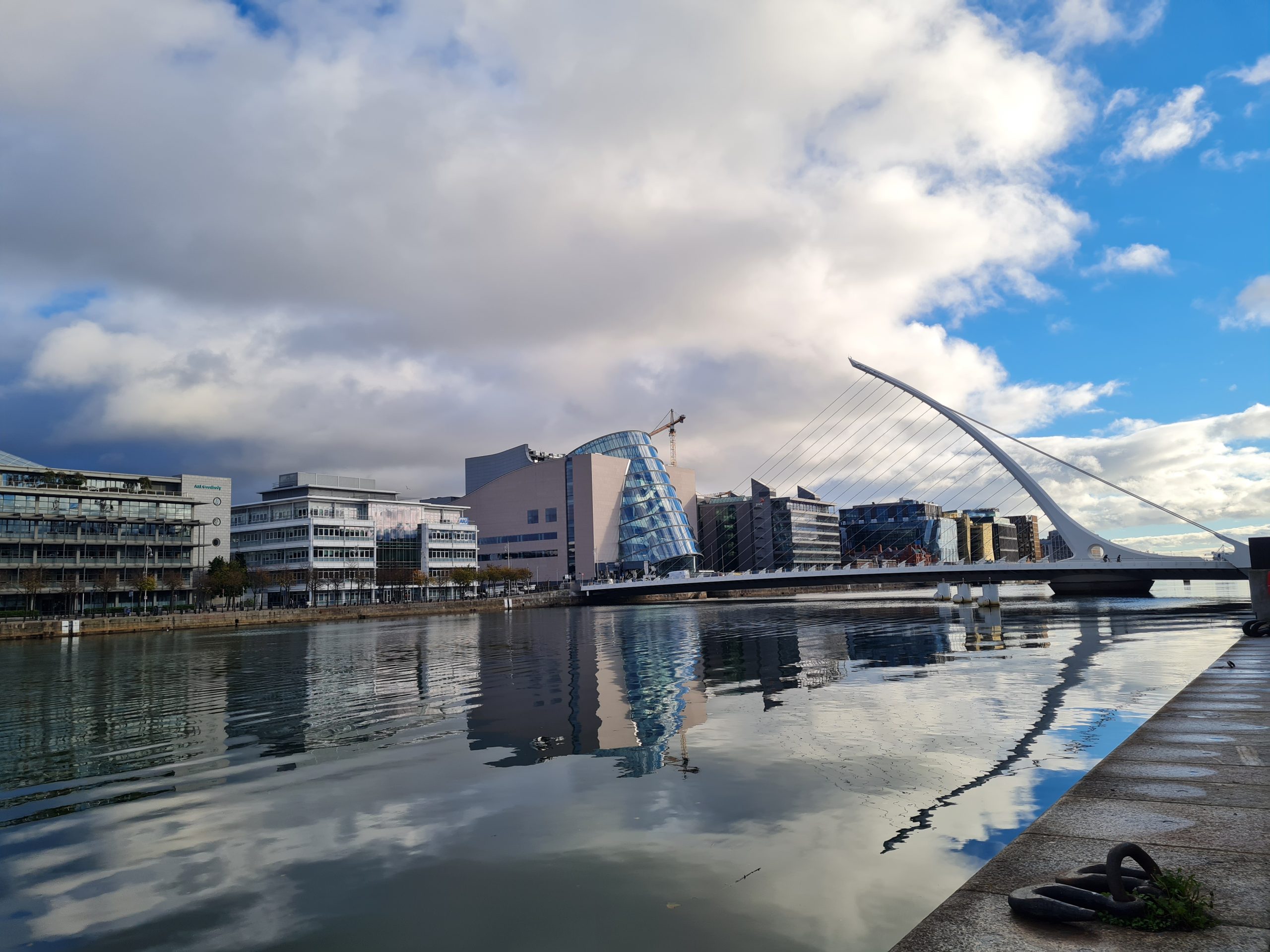 How to spend 2days in Dublin - samuel beckett bridge Ireland