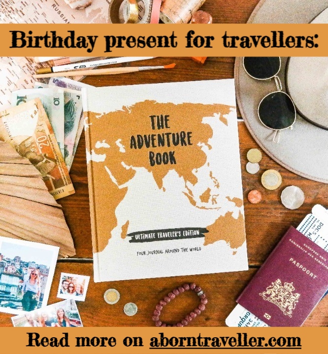 Birthday present for travellers The Adventure Book! - Belgium