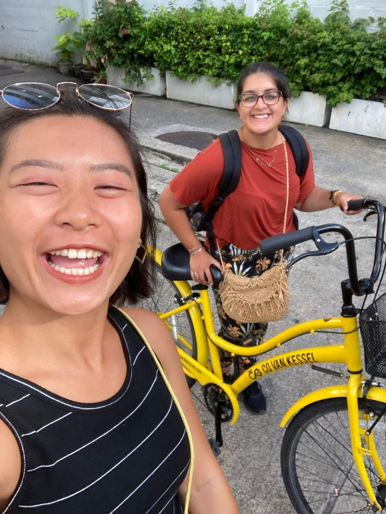 Bicycle tour in buzzling Bangkok tina en ik